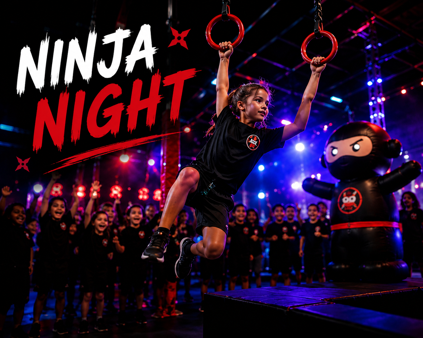 Ninja Night team activities