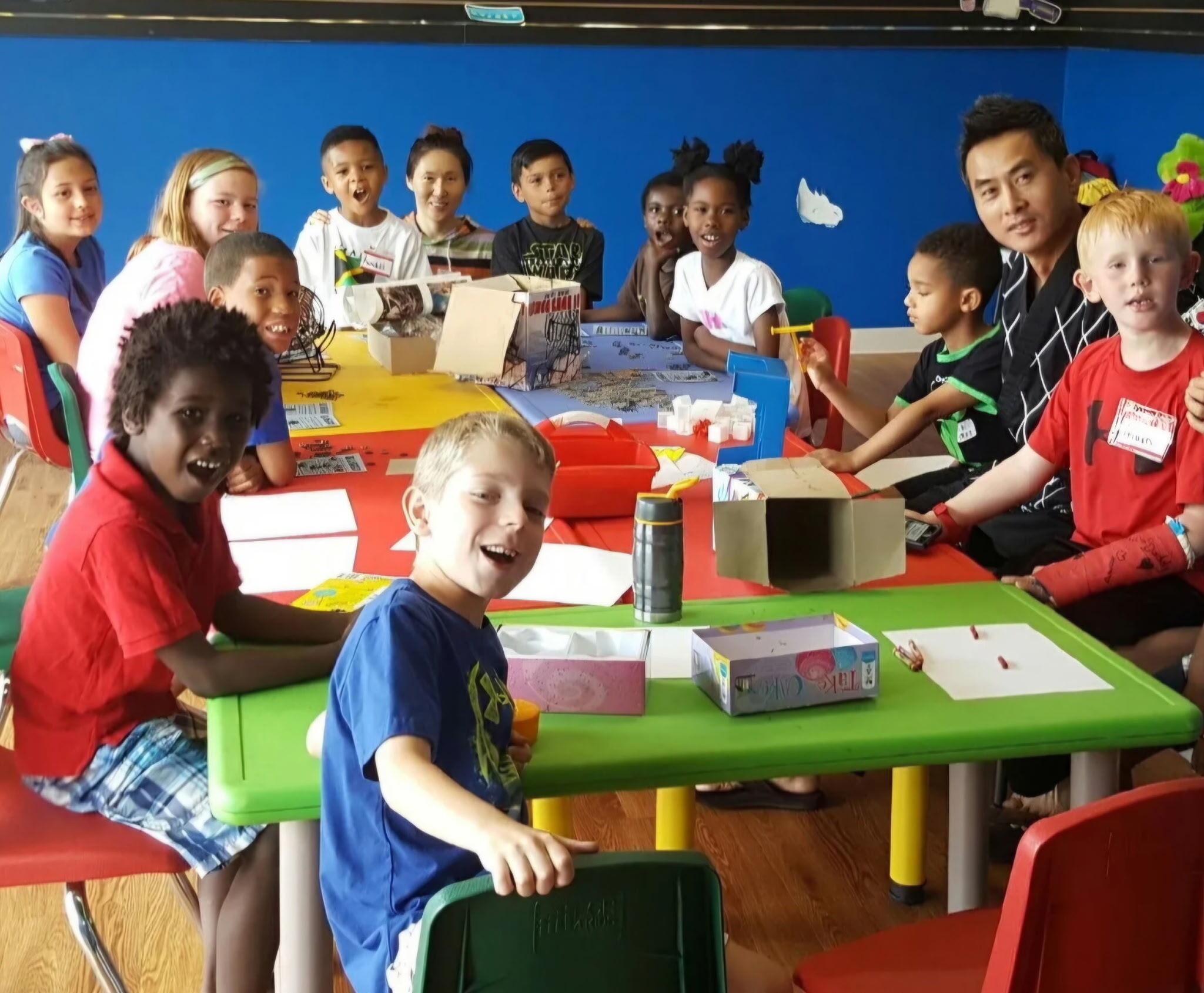 Students learning and growing at Yusabu After School