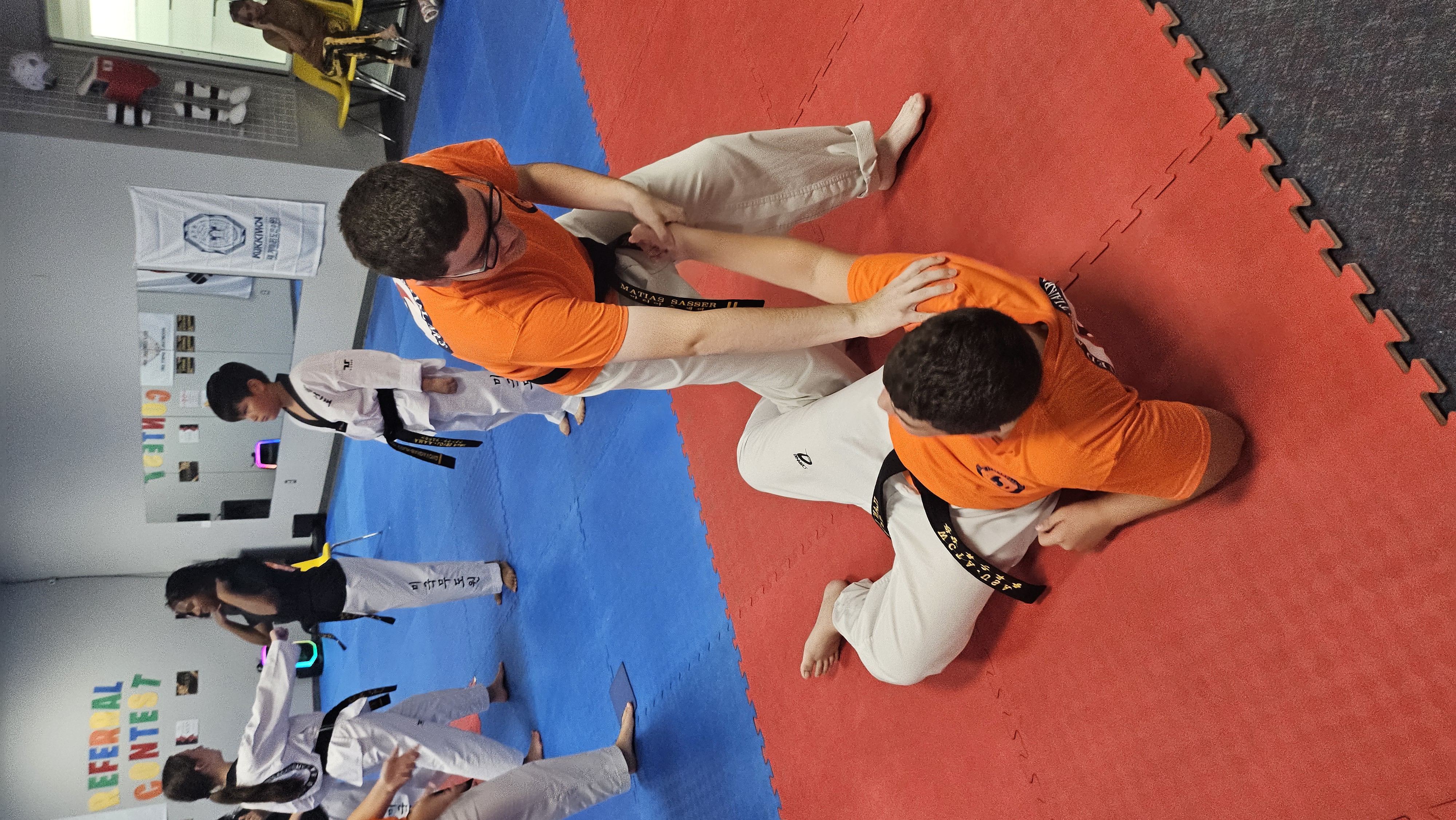 Weapons training class