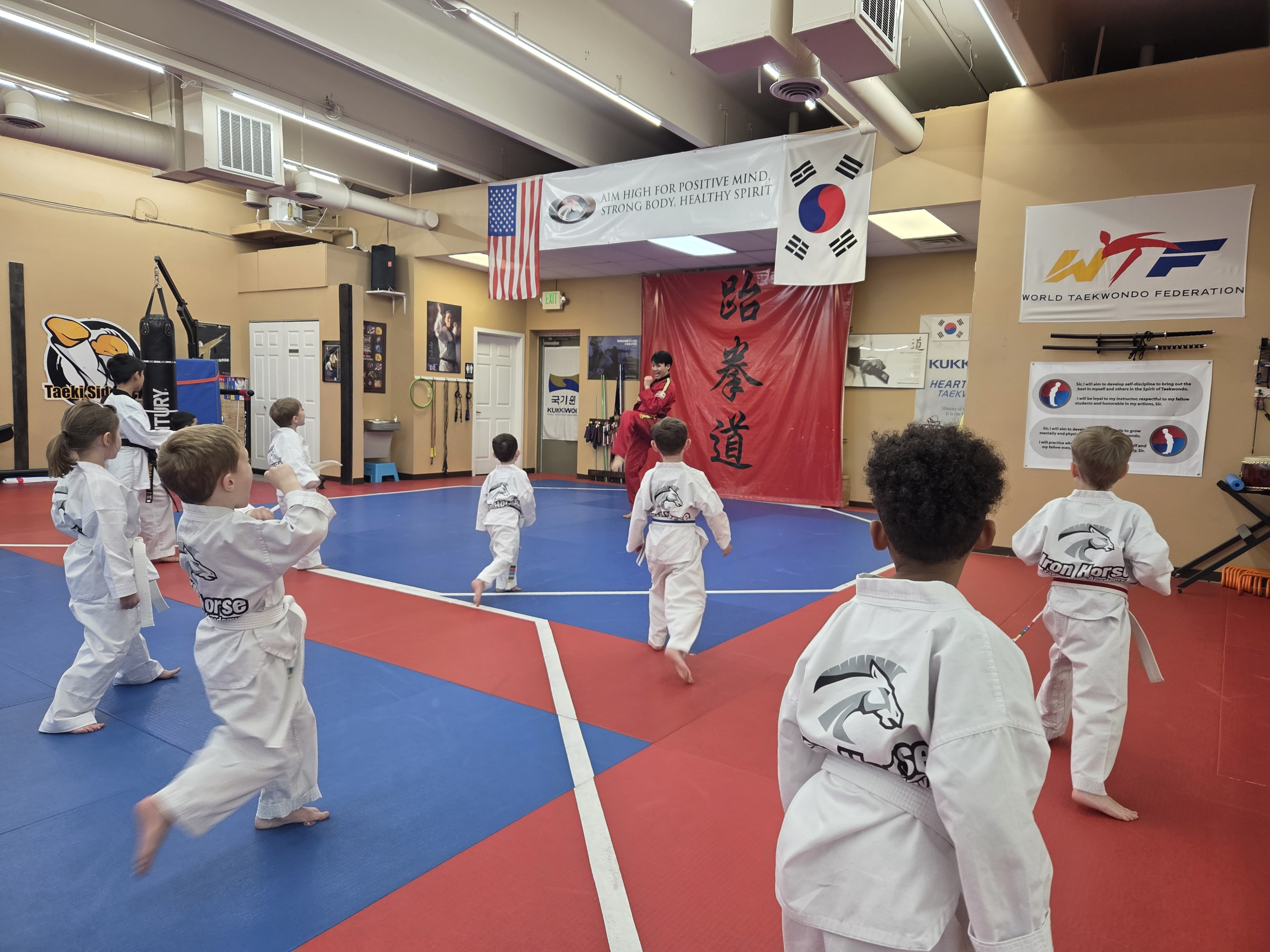 Kids learning in a fun environment