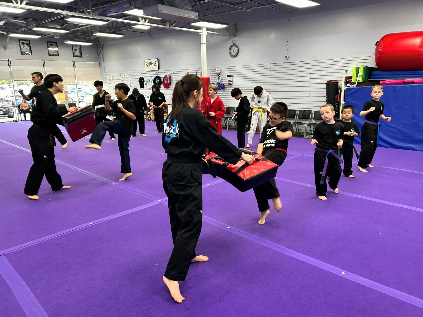Adults achieving fitness and self-defense goals