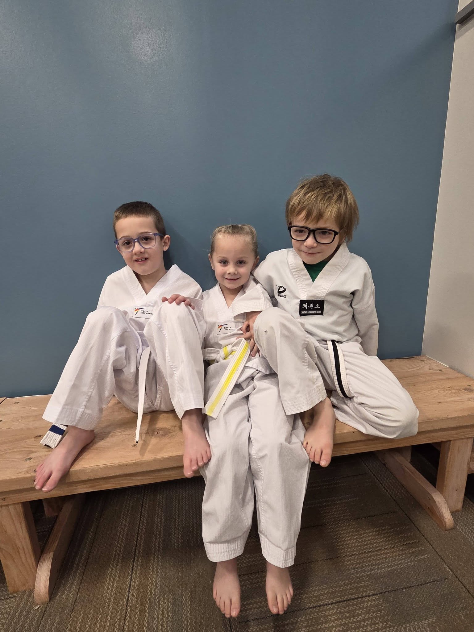 Young children training together at BEMA Academy