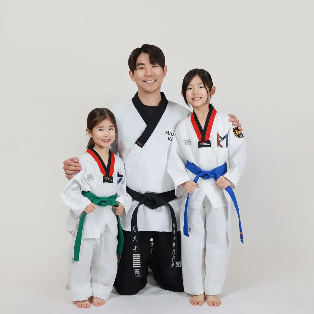 Student belt promotion moment