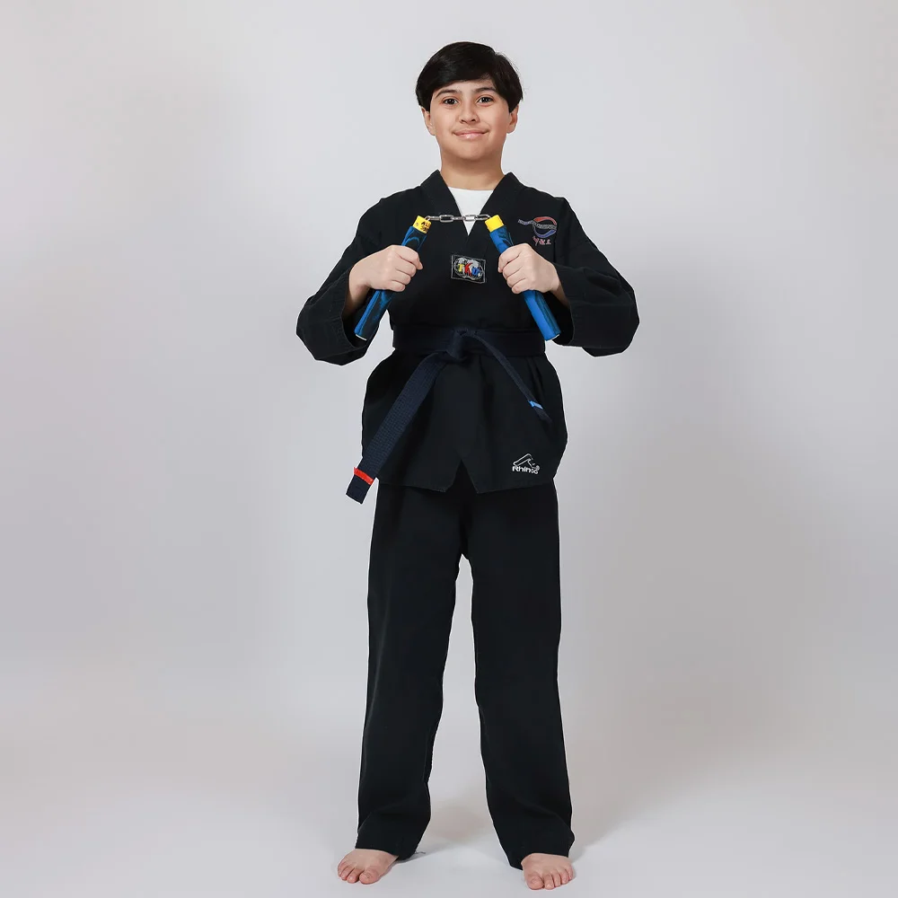 Student performing poomsae form