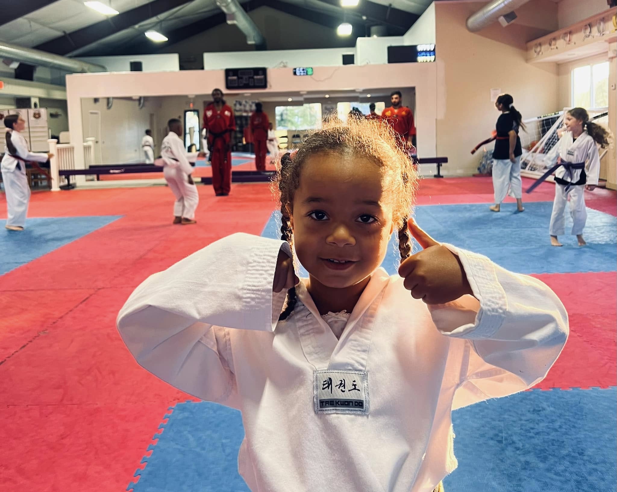 Little Tigers developing confidence through martial arts