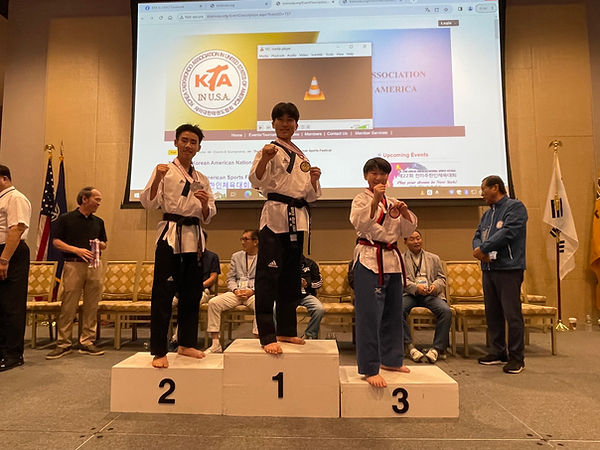 Students after belt ceremony