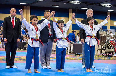 Arizona Taekwondo dojang class photo