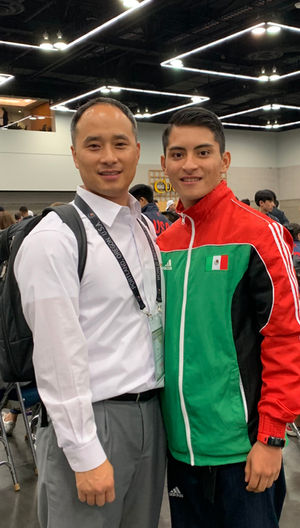 Taekwondo promotion test day