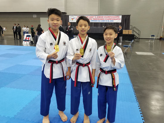 Taekwondo student perseverance