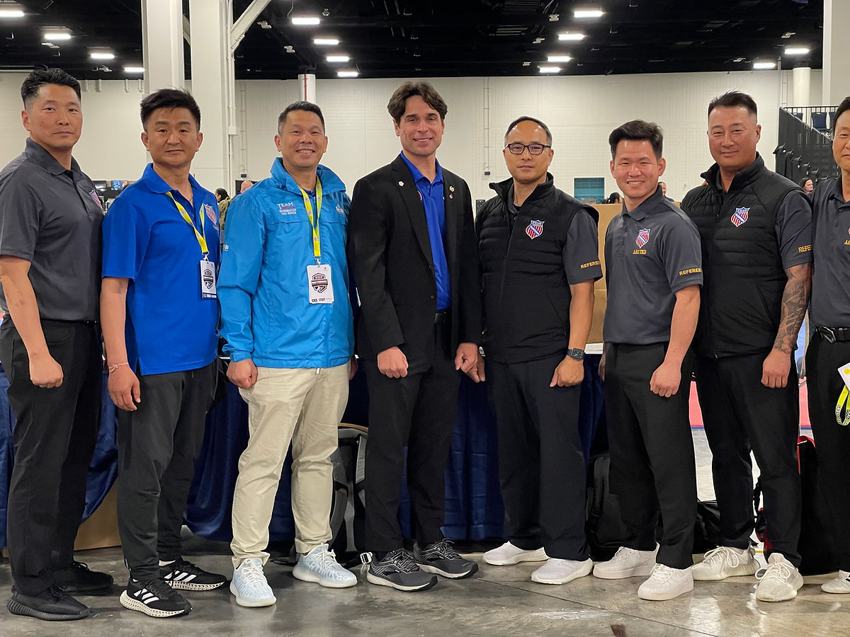 Team Elite Arizona poomsae performance