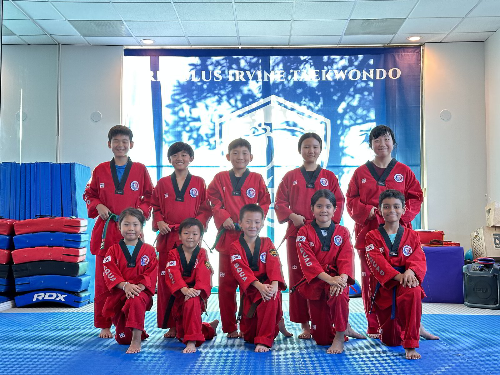 Regulus Red Squad — the elite competitive team that Lion Teens & Adults students can earn their way into