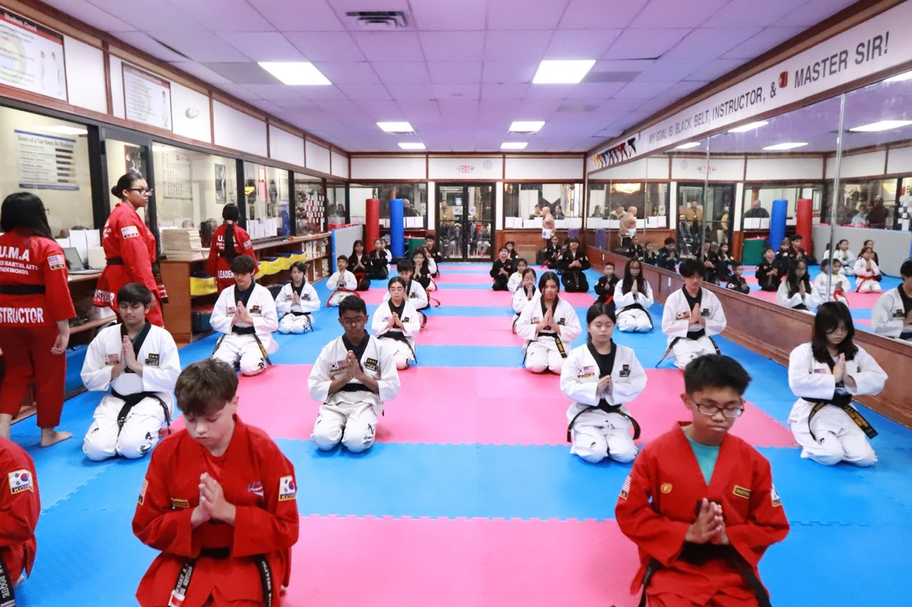 Children developing discipline and respect