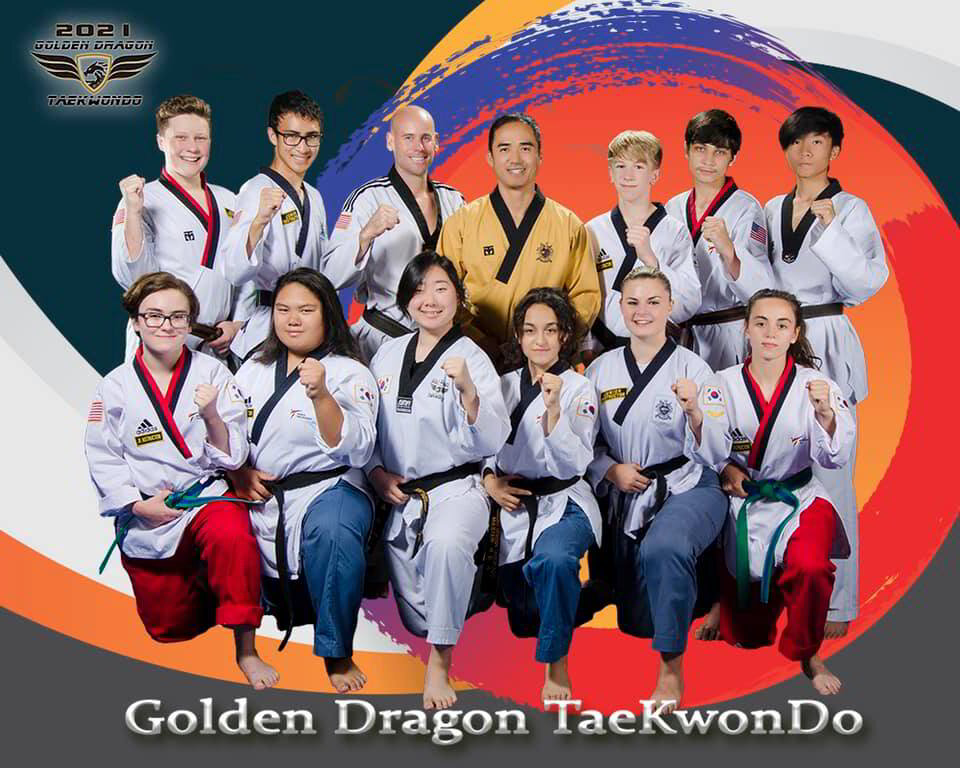 Golden Dragon Taekwondo training