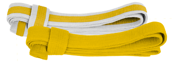 Yellow Stripe Yellow Belt