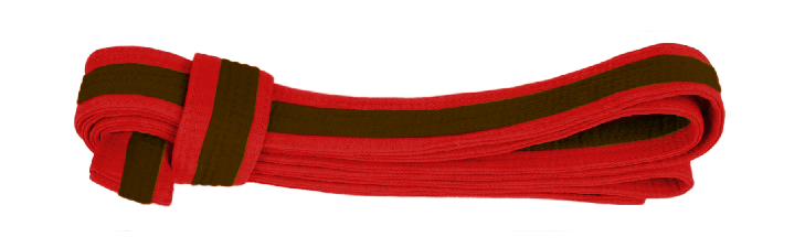Red Belt, Brown Stripe