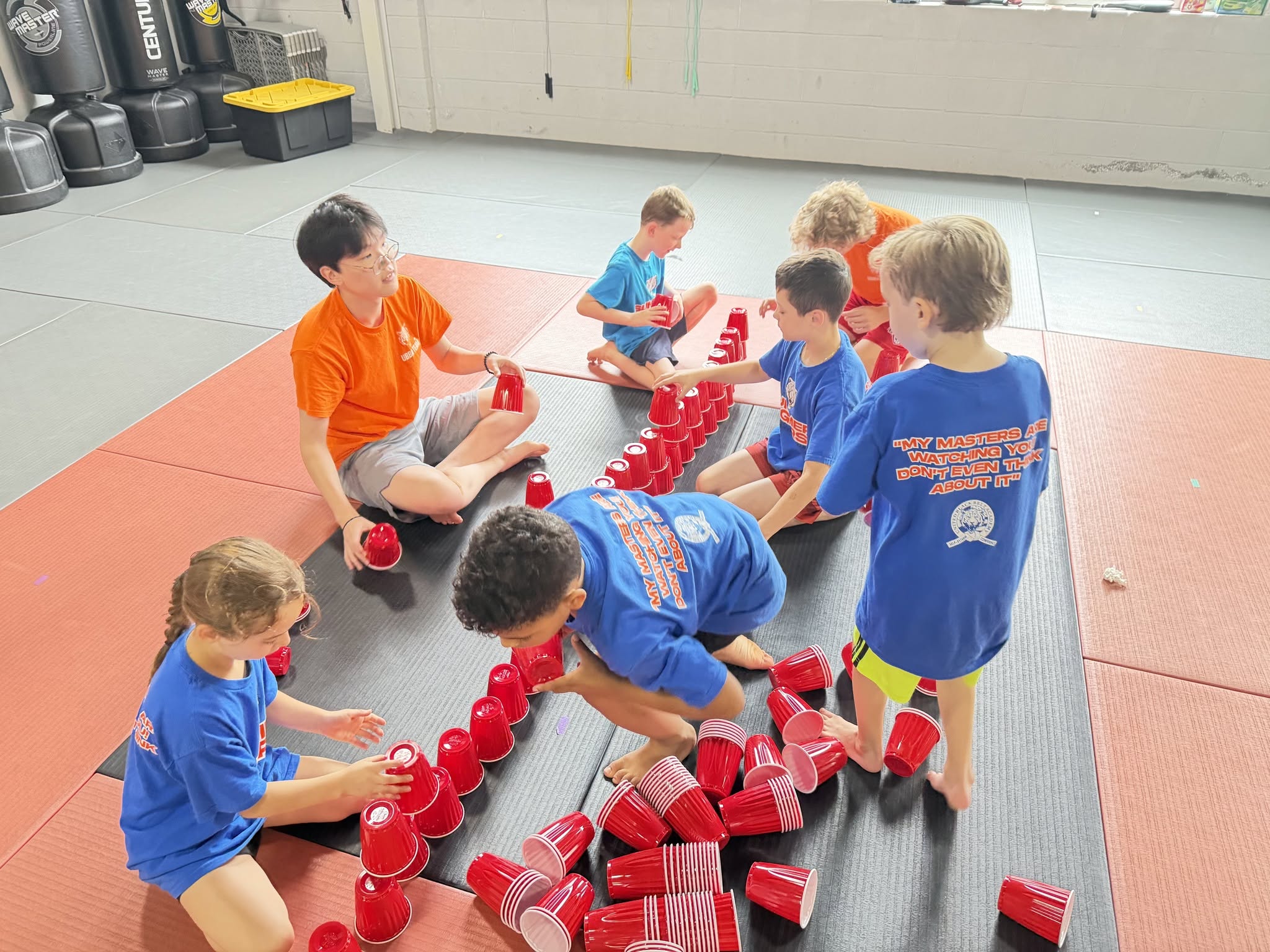 Summer camp team activities