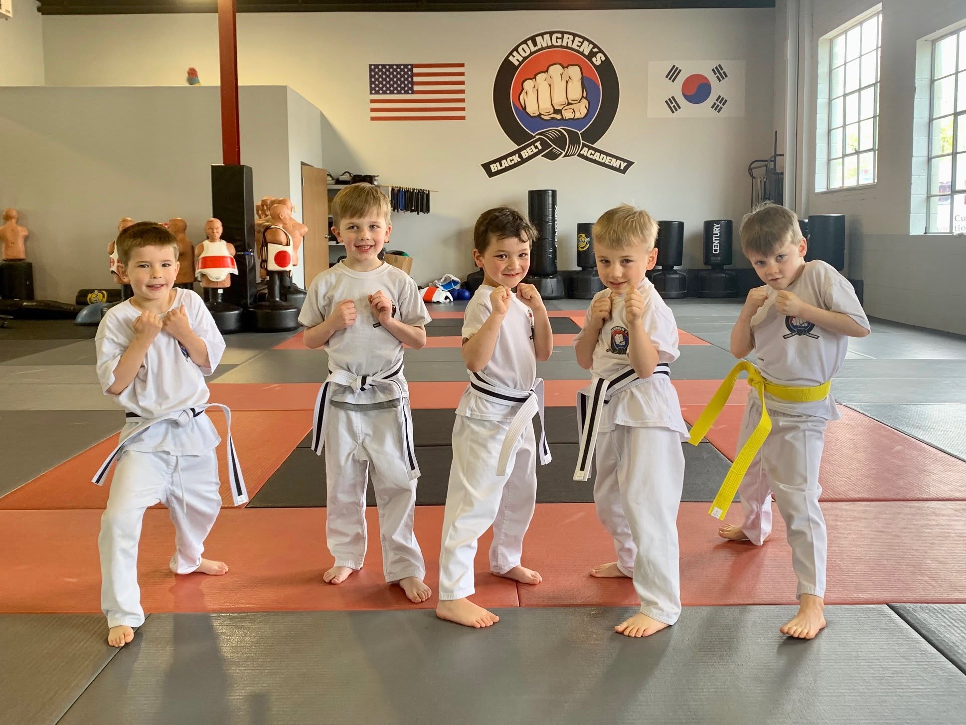 Tiny Tigers having fun while learning