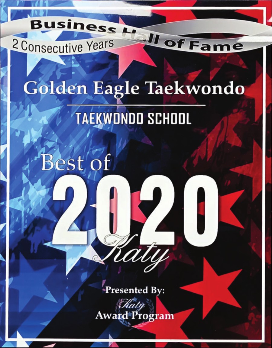 Golden Eagle Taekwondo — 2020 award