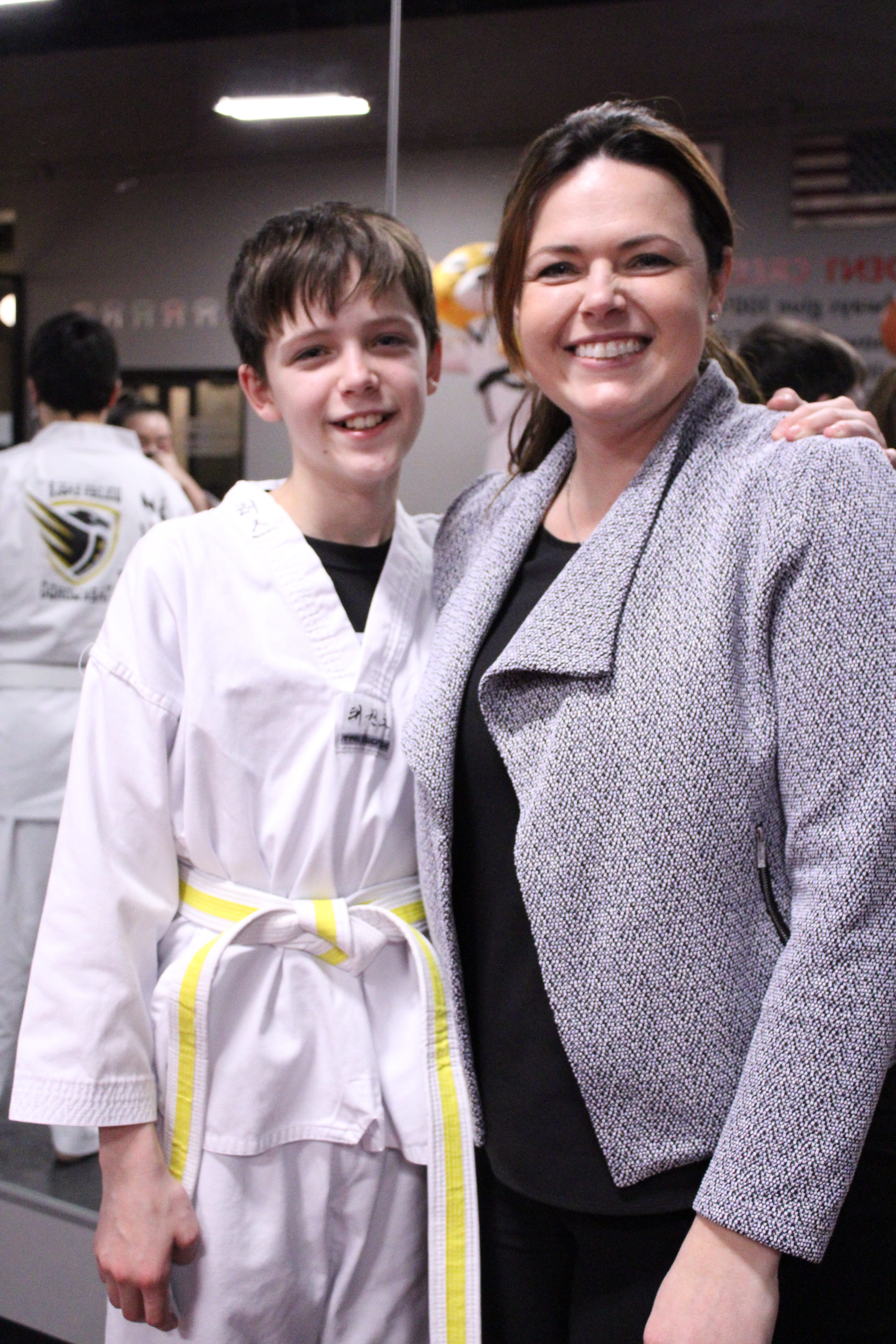 Golden Eagle Taekwondo family class