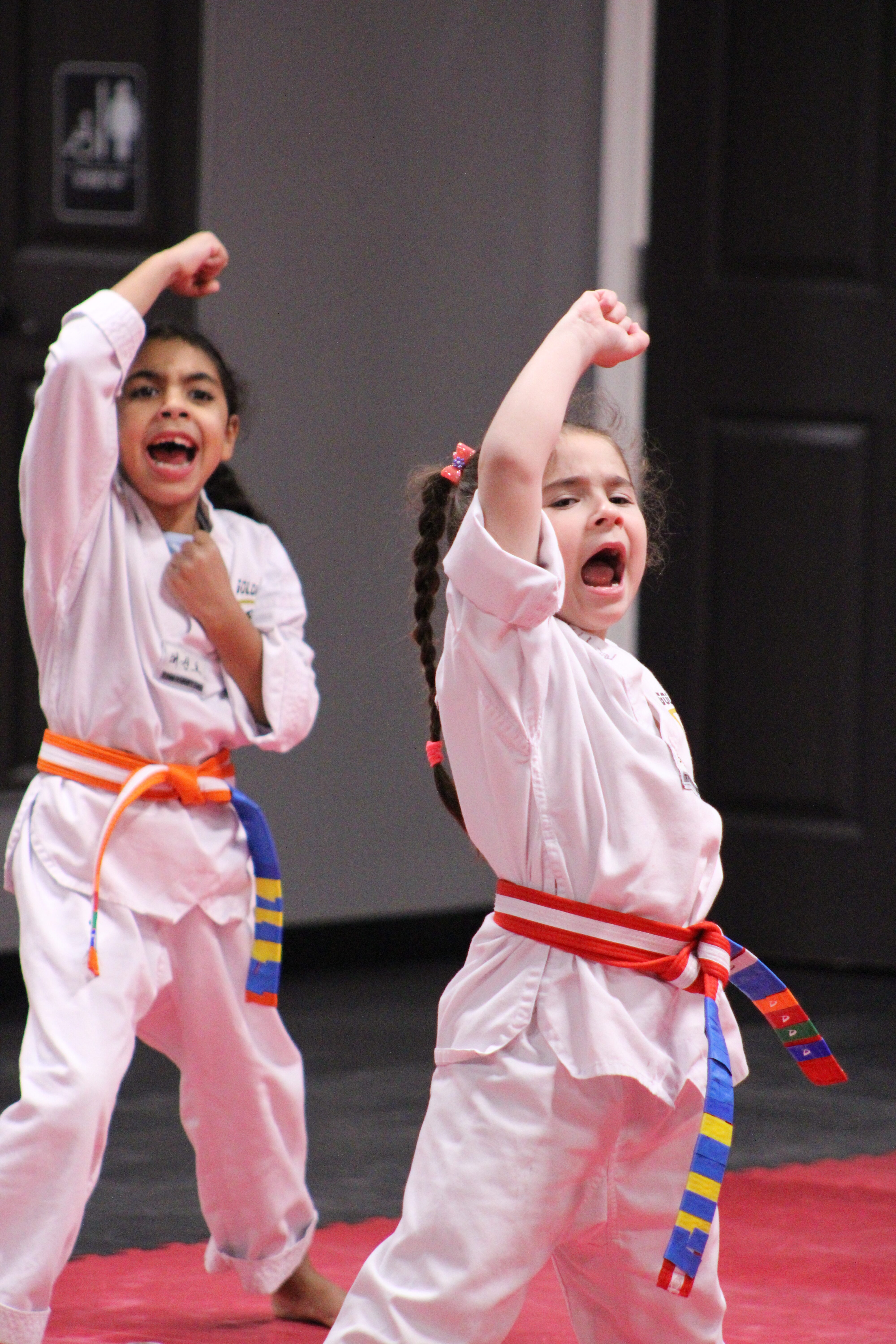 Little Eagles class at Golden Eagle Taekwondo
