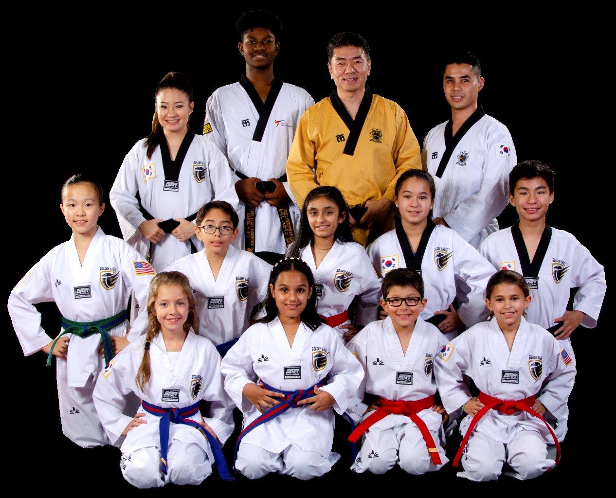 Golden Eagle Taekwondo olympic team training