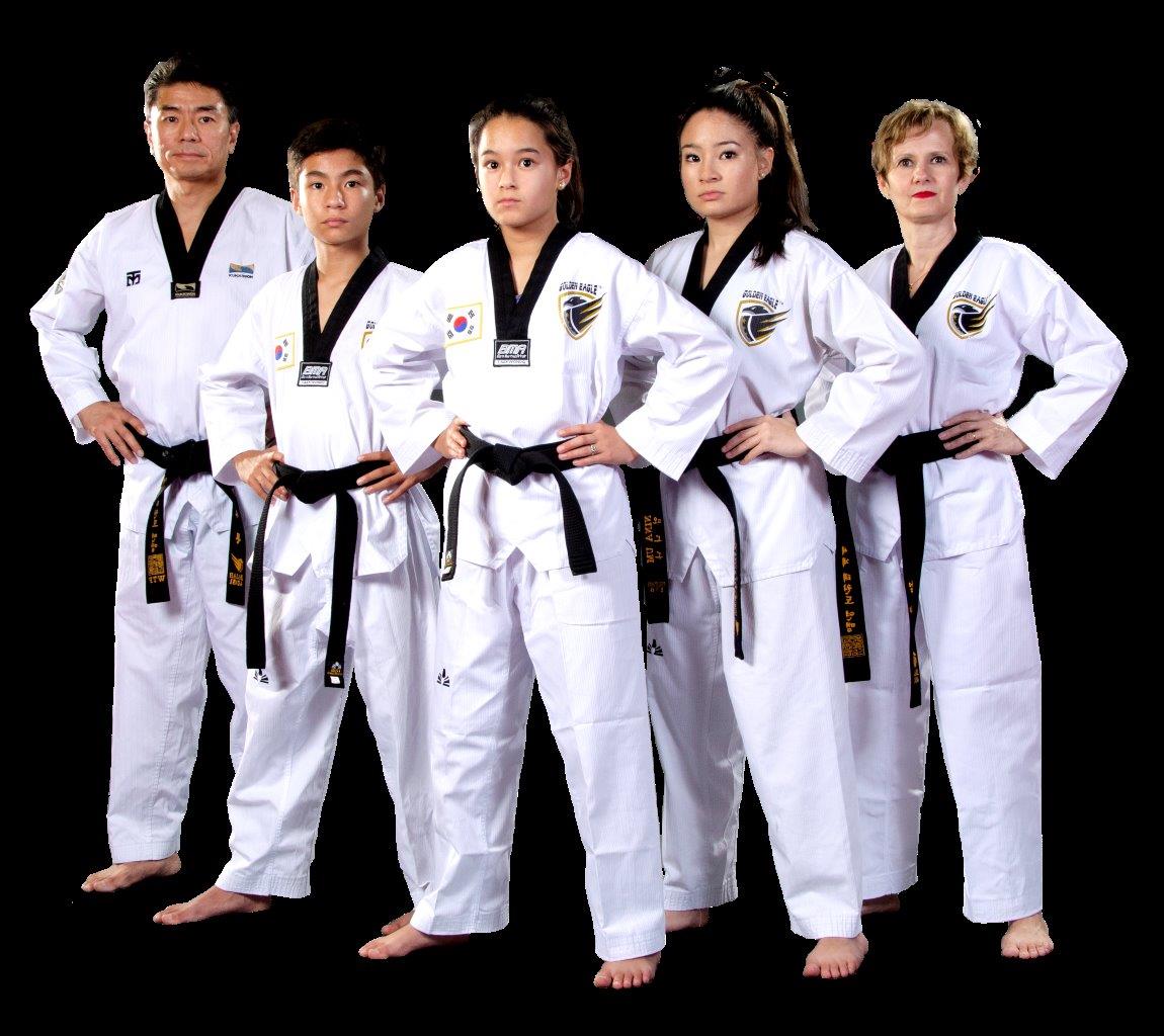 Golden Eagle Taekwondo teen sparring