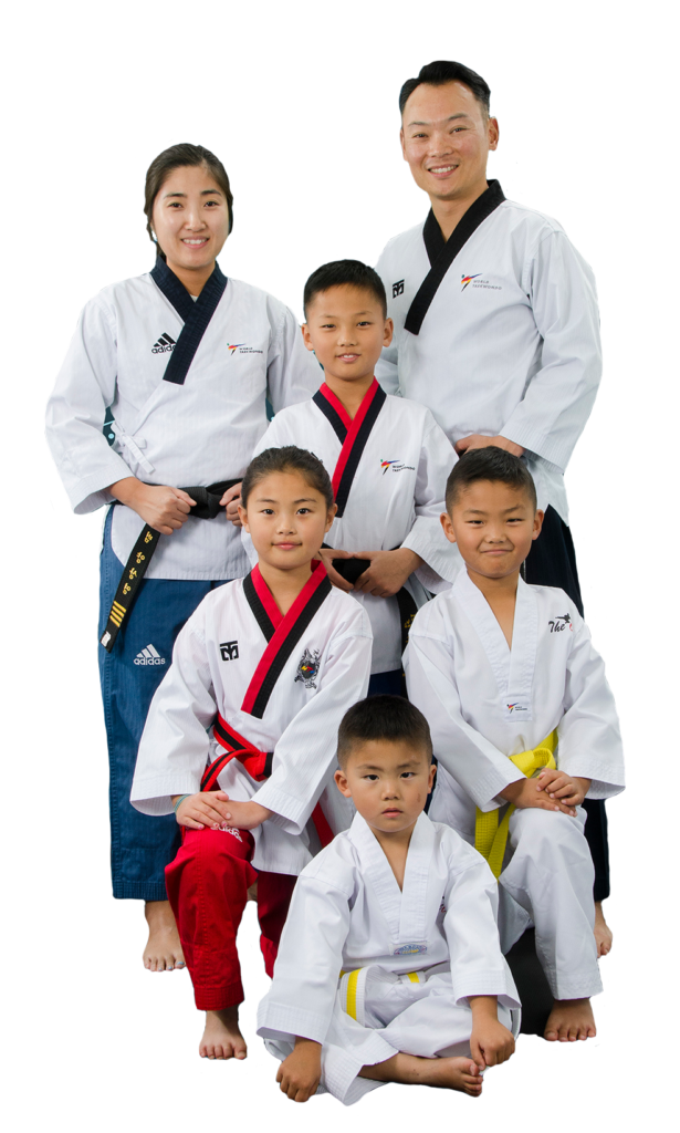 Taekwondo Master Teaching Students