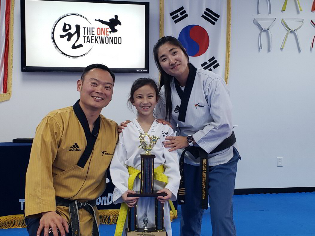 Belt testing at The One Taekwondo Center
