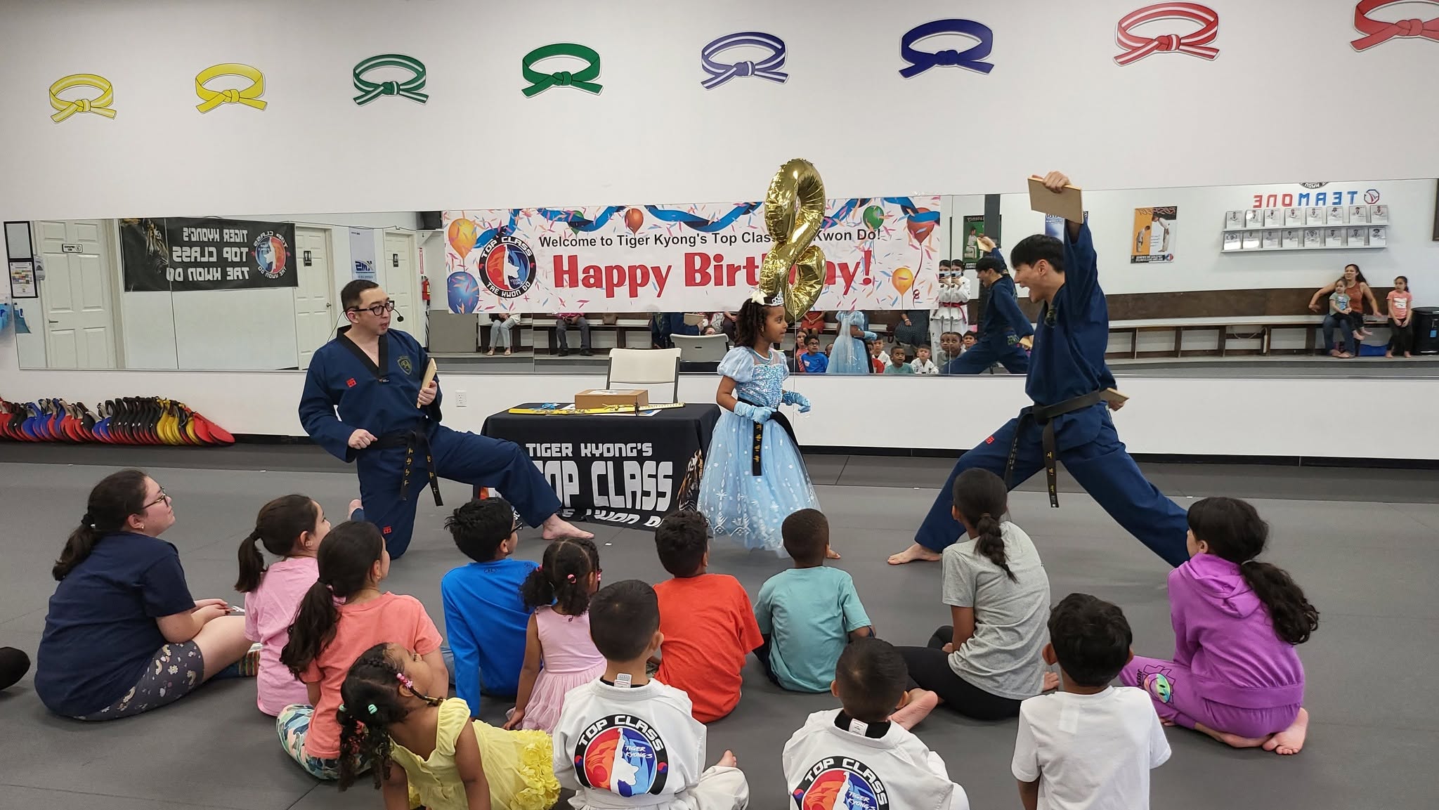 A memorable martial arts birthday celebration