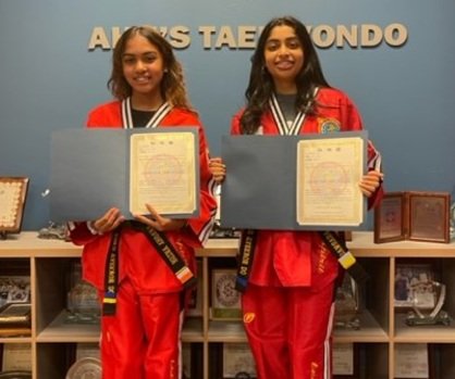 Instructors Rhea Agarwal & Anagha Anish